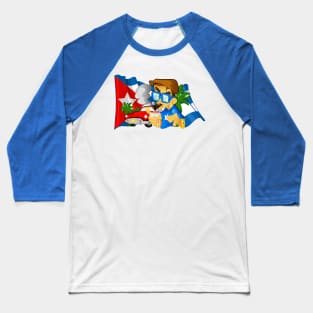 Quba Libre Baseball T-Shirt